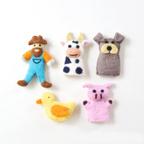 Tara Treasures - Old MacDonald Finger Puppet Set
