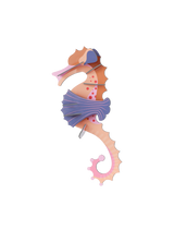 Studio Roof - Wall Art Sea Creatures - Pink Seahorse