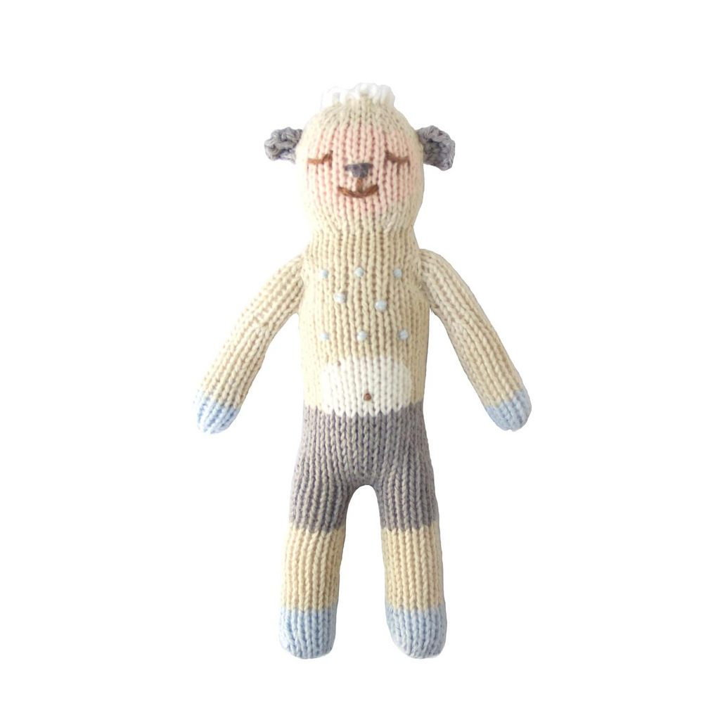 KNITTED RATTLE - WOOLY