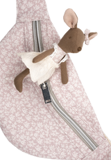 Rugaroo - Pink Floral Pouch Bag