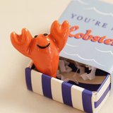 Tiny Matchbox Token - Lobster