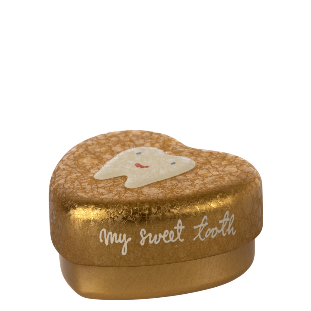 MAILEG - TOOTH BOX GOLD