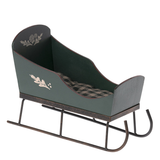 Maileg - Sleigh For Mini Pixy Green