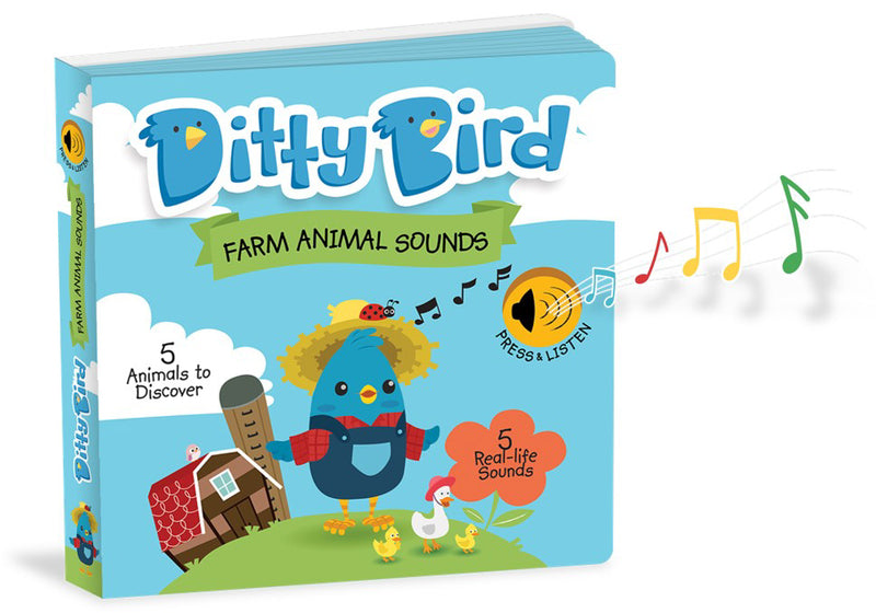 DITTY BIRD BOOK - FARM ANIMAL SOUNDS