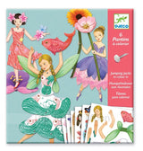 Fairies Jumping Jacks To Colour