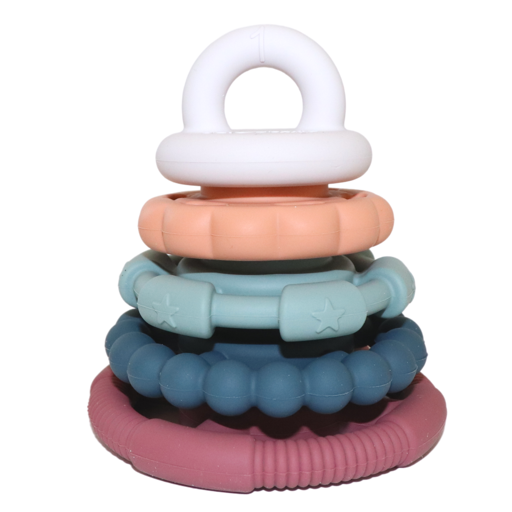 Rainbow Stacker Teether & Toy - Earth