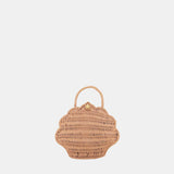 Rattan Shell Bag