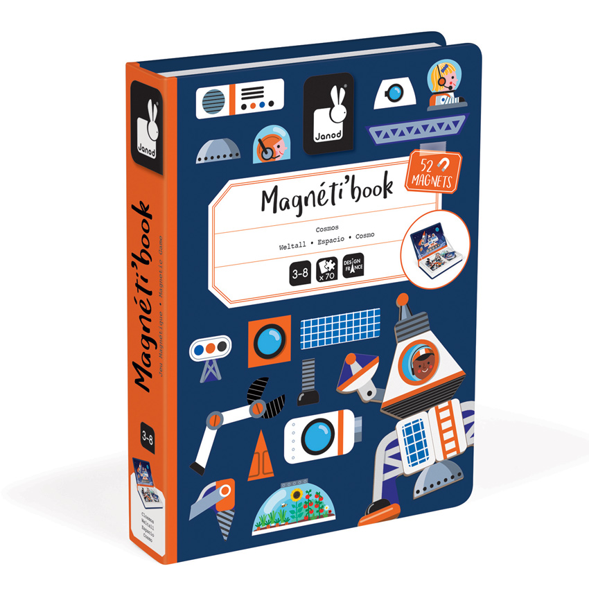 Janod - Magnetic Book - Cosmos