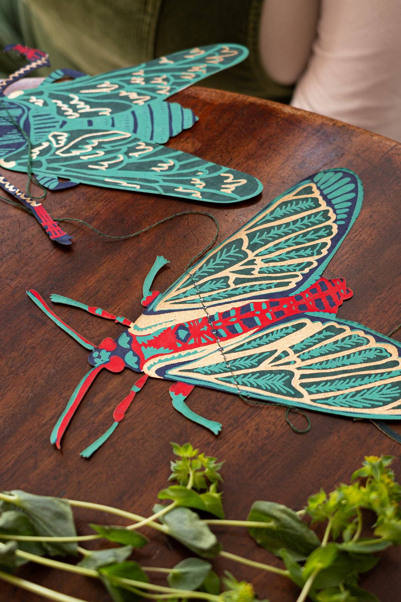 East End Press - Insects Sewn Garland