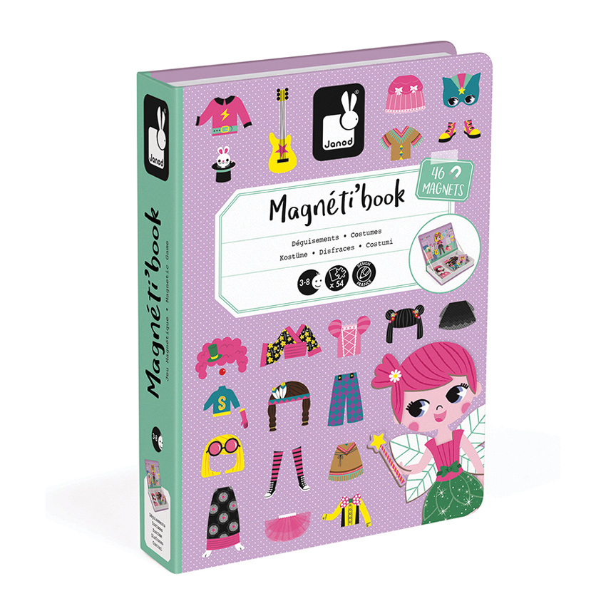 Janod - Magnetic Book - Dress Ups