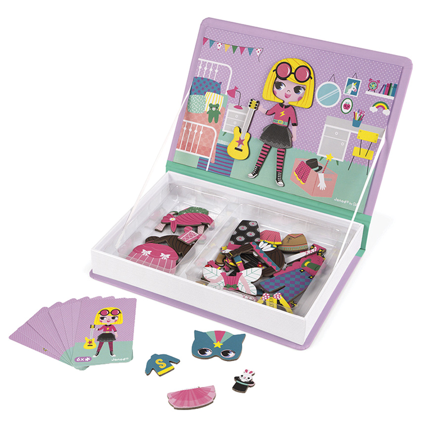 Janod - Magnetic Book - Dress Ups