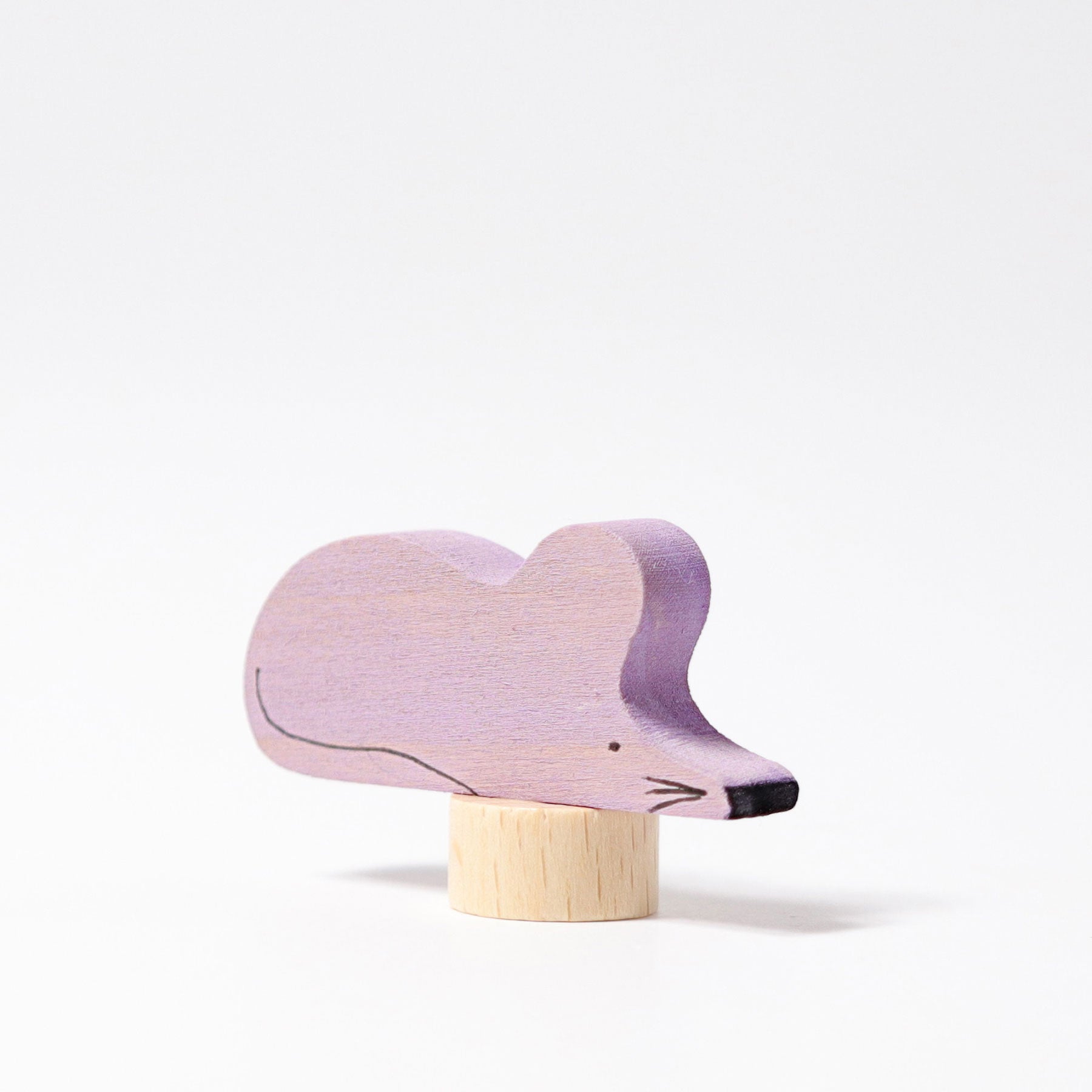 Grimm's - Mouse Decoration - Grey