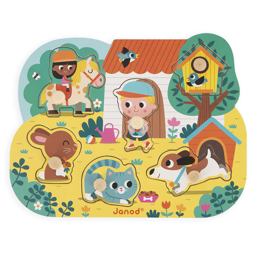Janod - Country Peg Puzzle