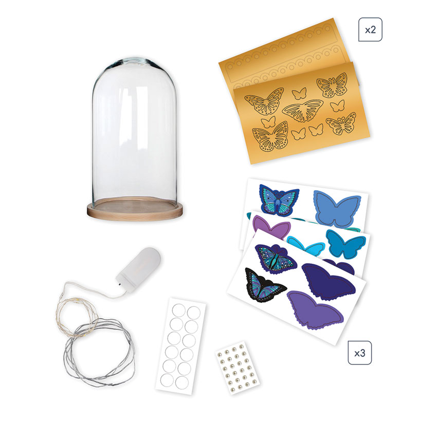 Janod - Butterfly Luminous Bell Kit