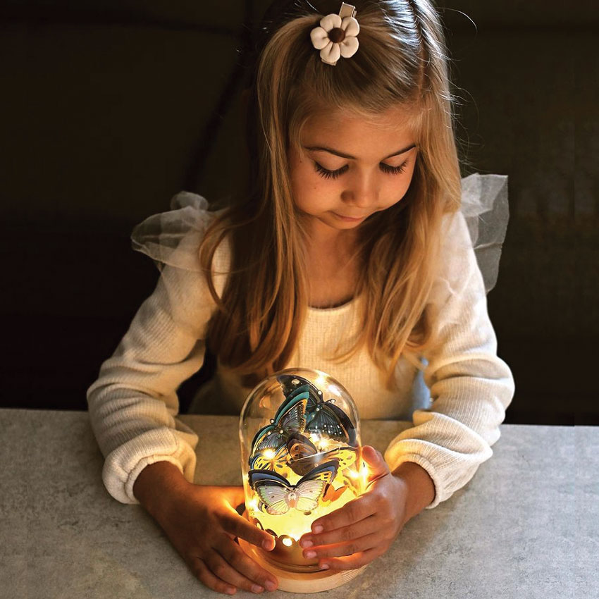 Janod - Butterfly Luminous Bell Kit