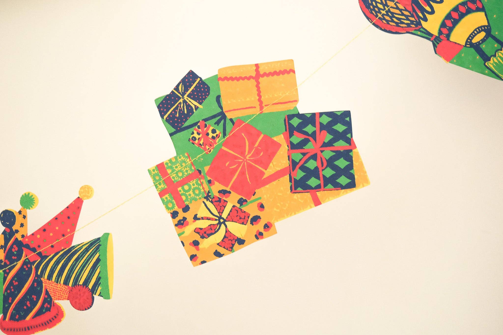 East End Press - Birthday Party Sewn Garland
