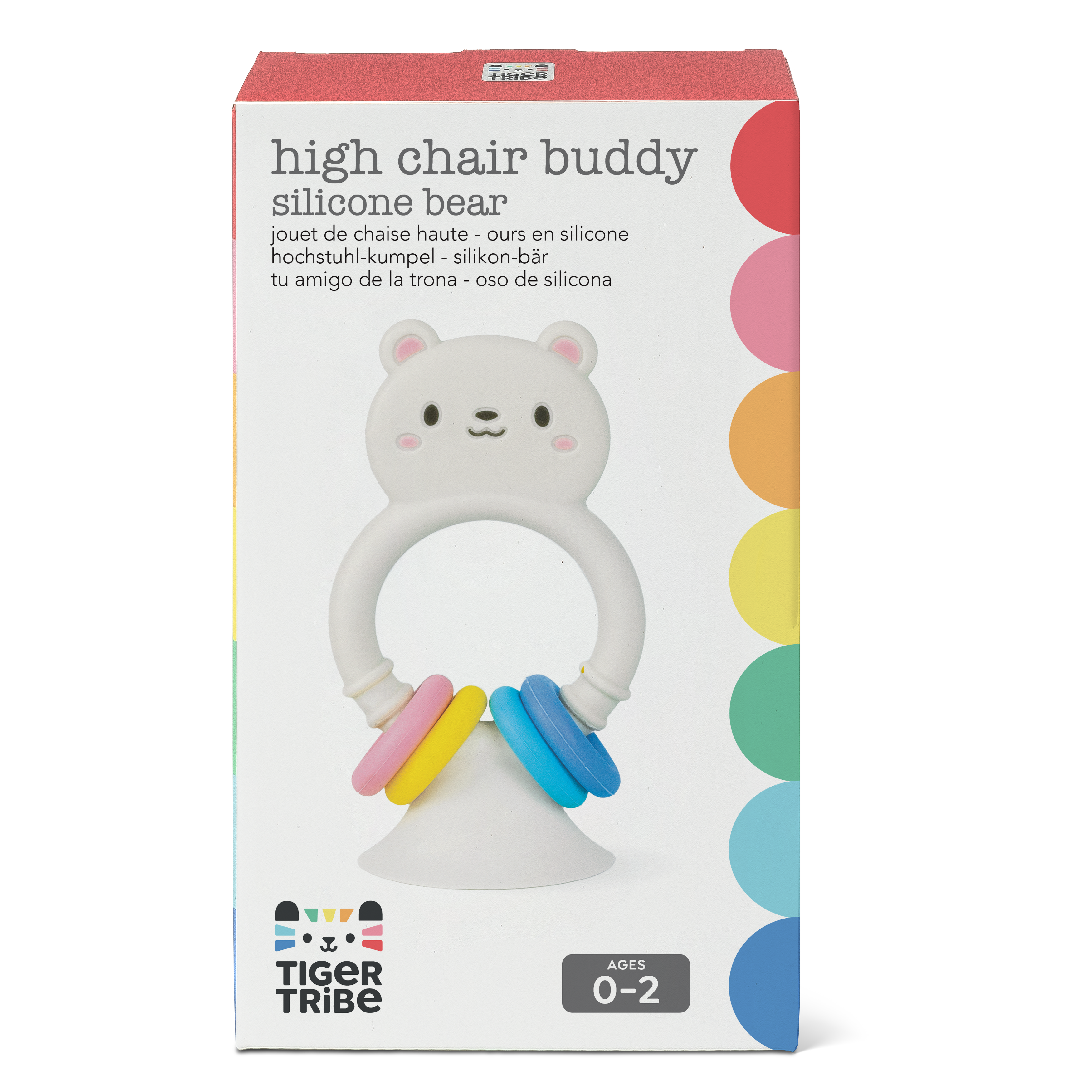 Tiger Tribe - High Chair Buddy - Silicone Bear