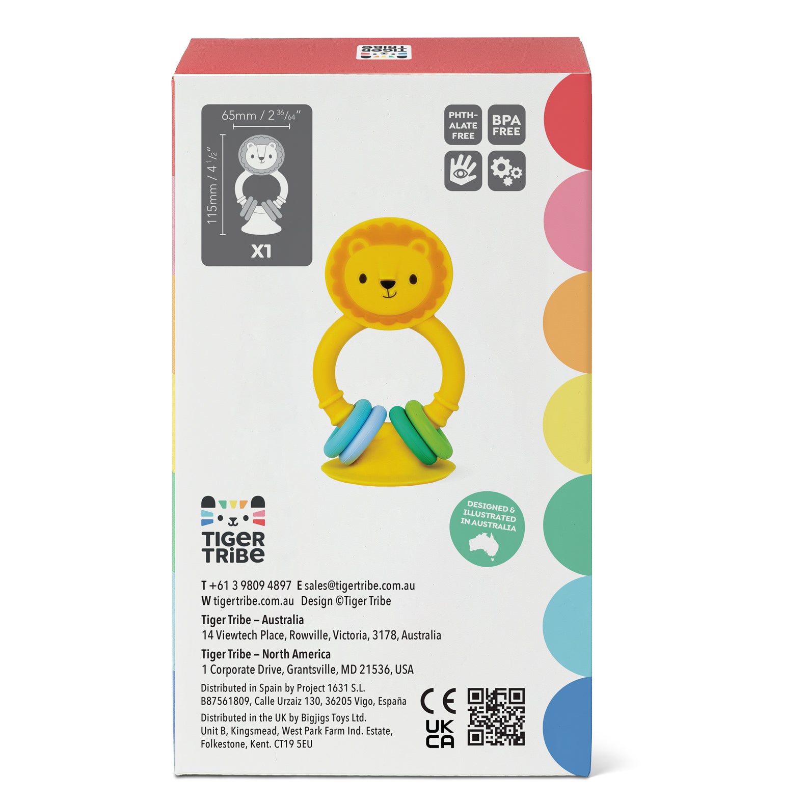 Tiger Tribe - High Chair Buddy - Silicone Lion