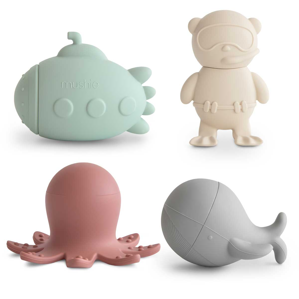 Mushie - Bath Sea Life Play Set