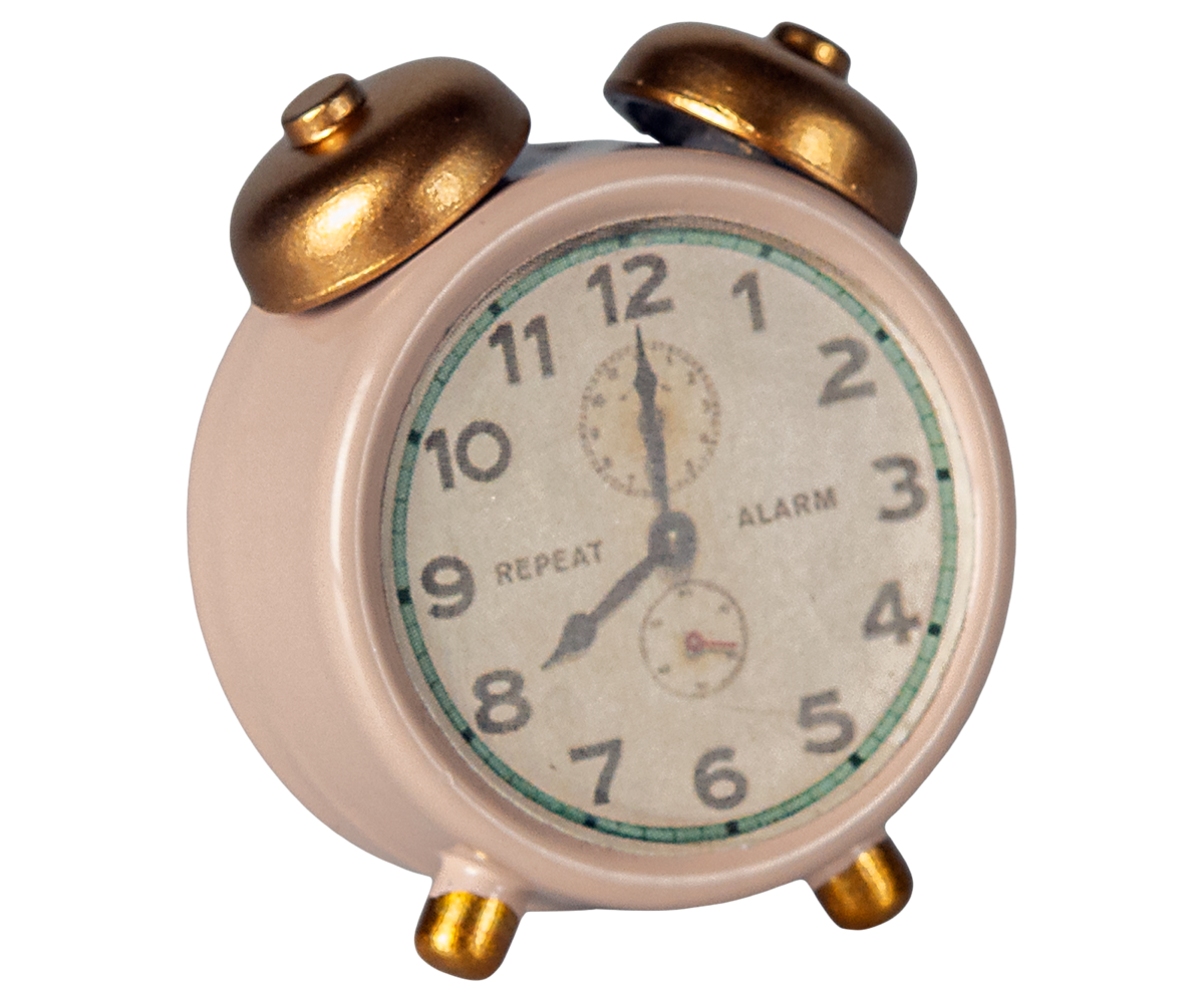 Maileg - Alarm Clock for Mouse - Powder