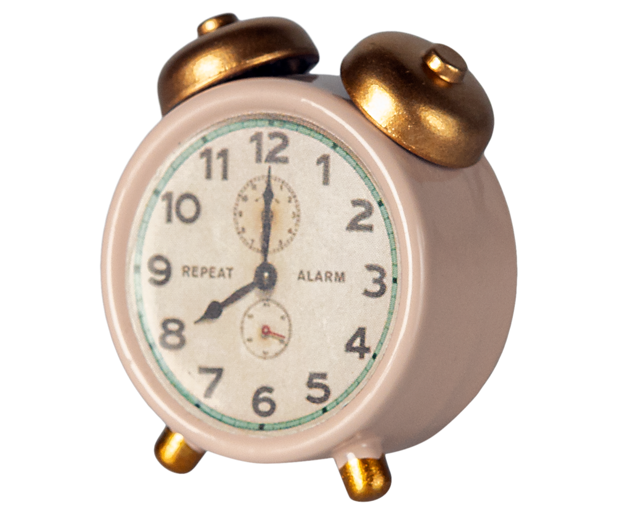 Maileg - Alarm Clock for Mouse - Powder