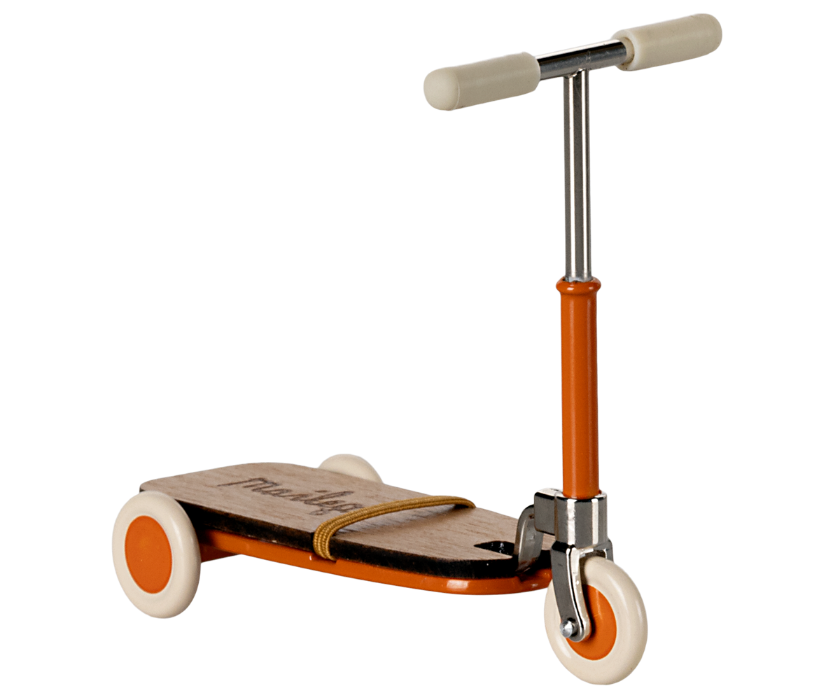 Maileg - Kick Board Scooter for Mouse - Orange