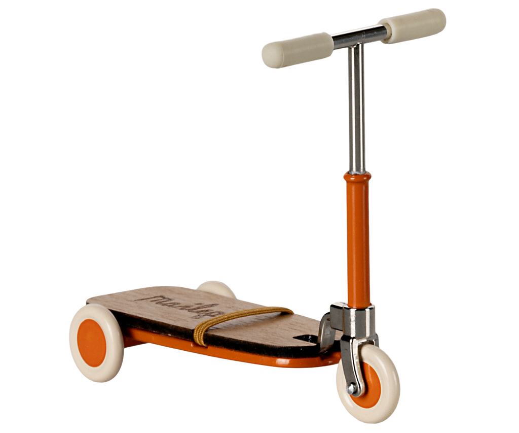 Maileg - Kick Board Scooter for Mouse - Orange