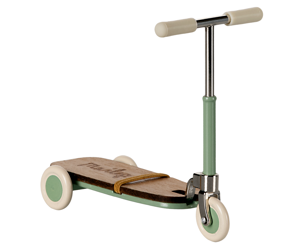 Maileg - Kick Board Scooter for Mouse - Mint