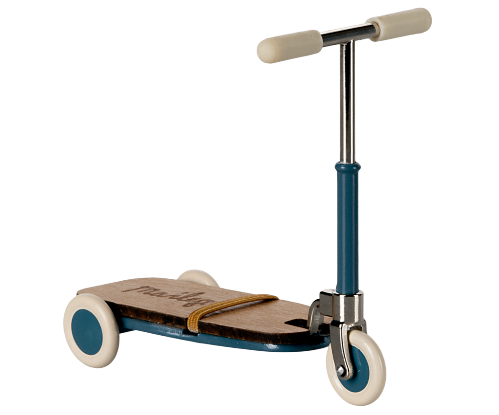 Maileg - Kick Board Scooter for Mouse - Blue