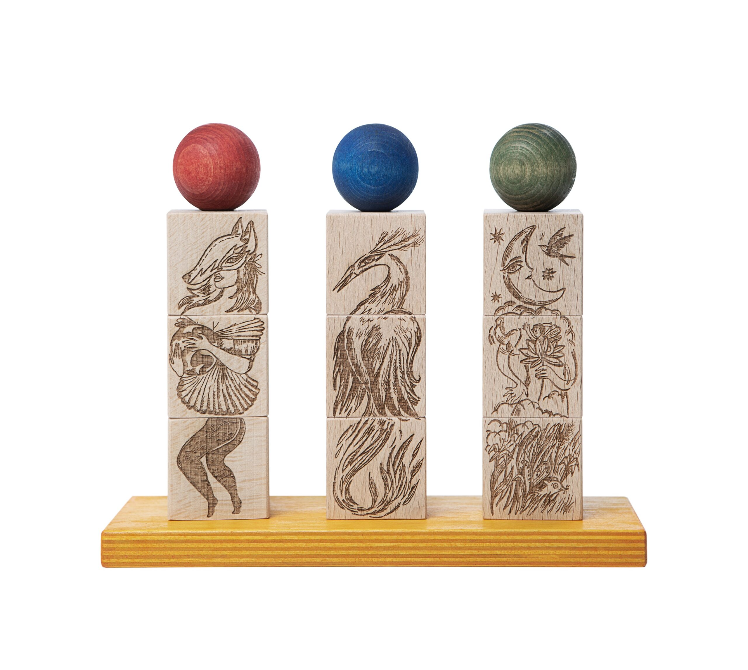 Wooden Story - Dreamland Rainbow Stacking Toy