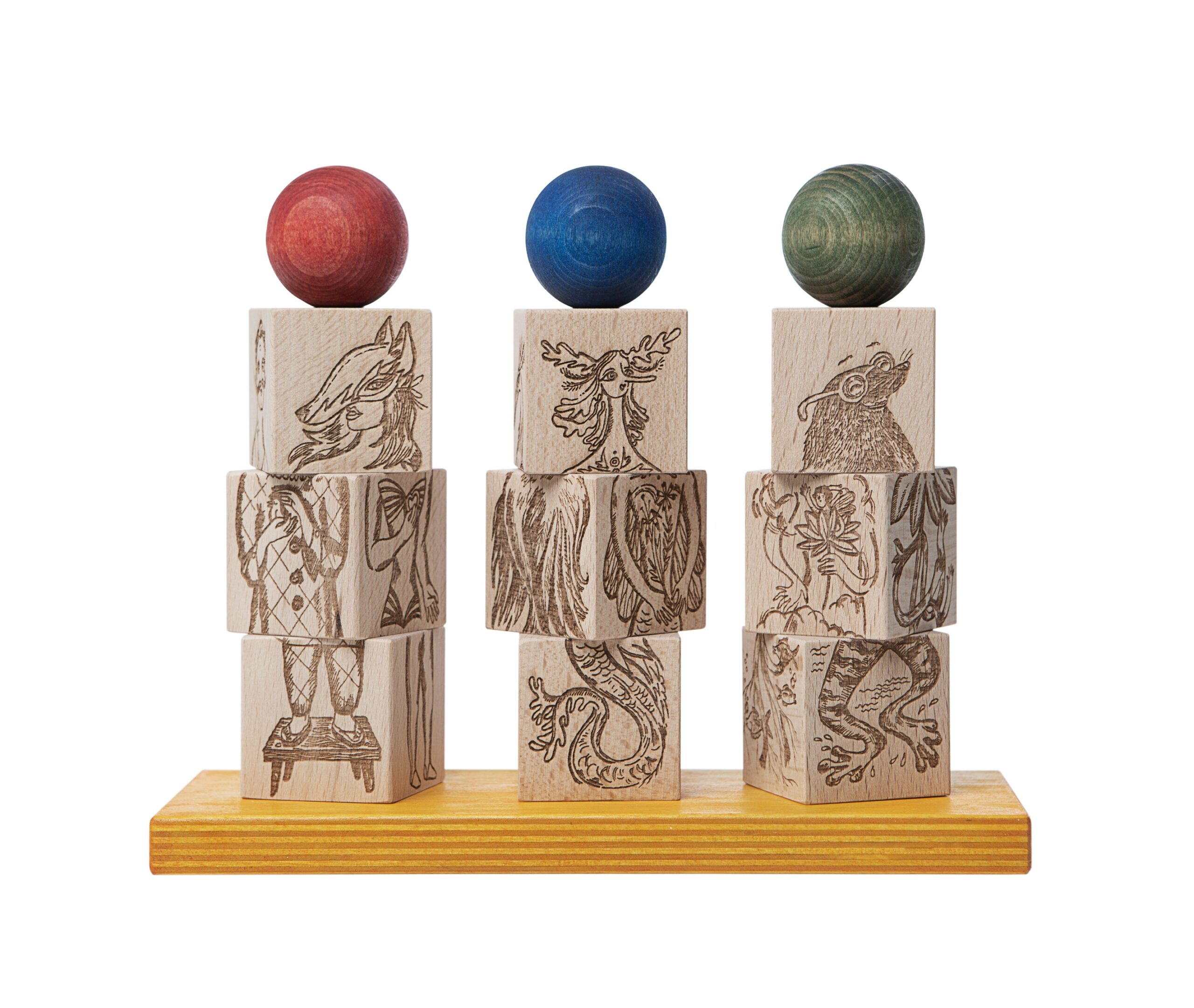 Wooden Story - Dreamland Rainbow Stacking Toy