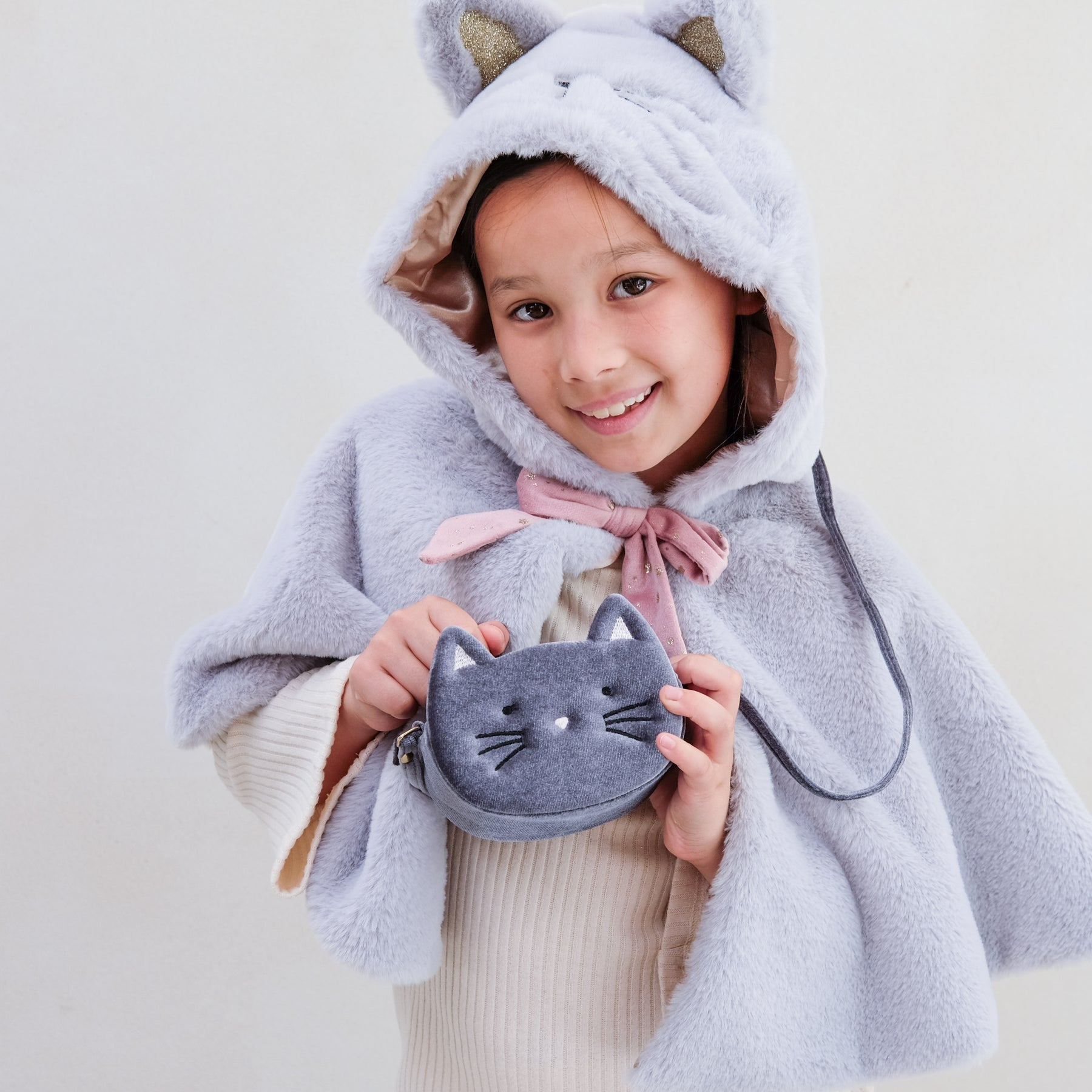 Mimi & Lula - Kitty Cat Velvet Bag