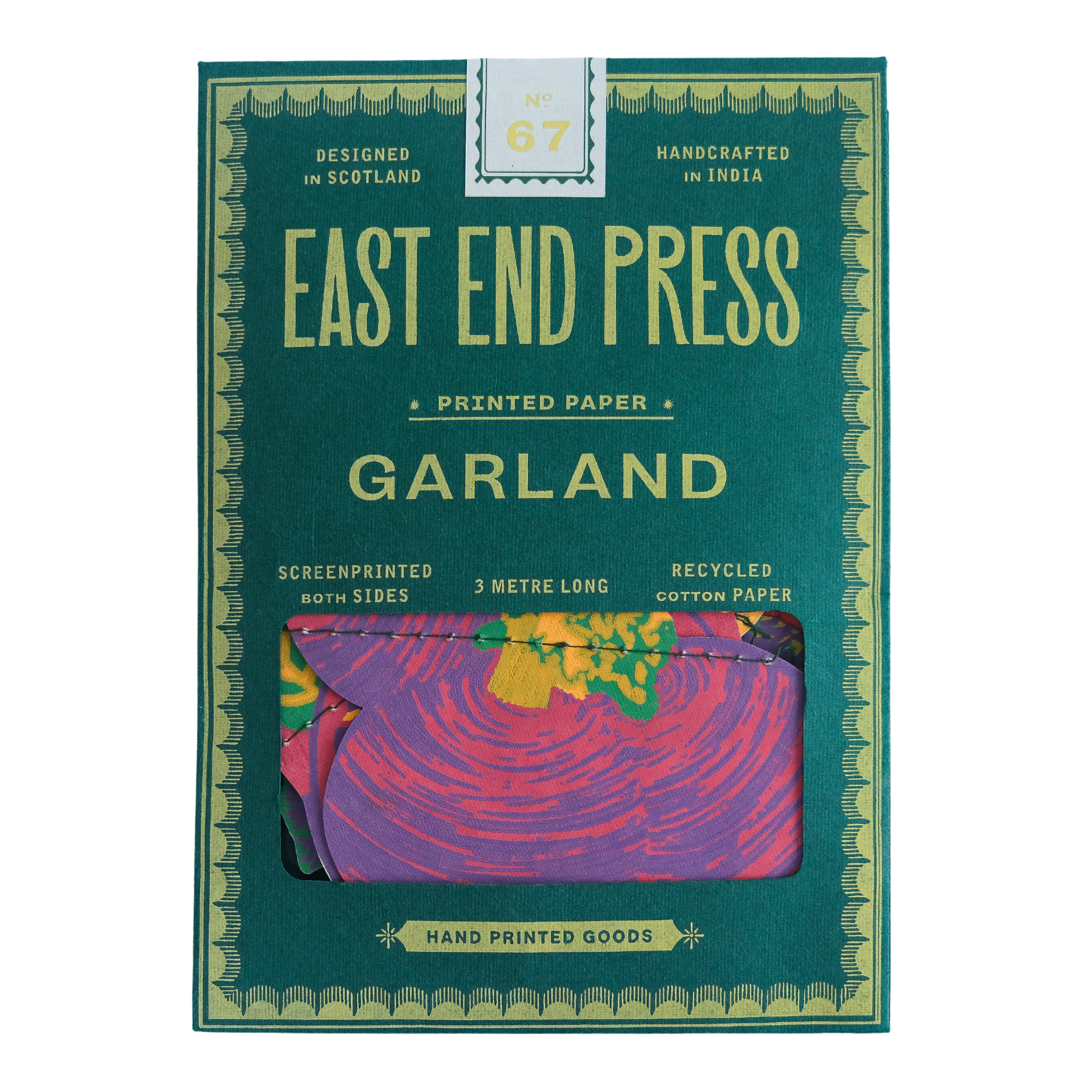 East End Press - Vegetable Sewn Garland