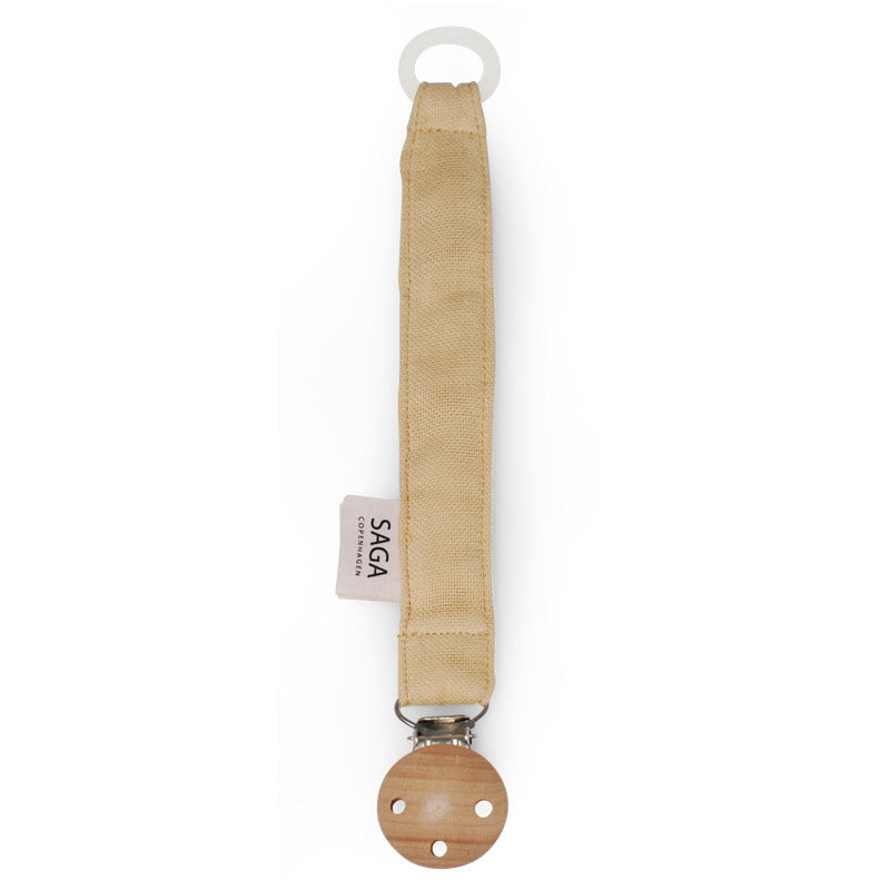 Saga Copenhagen Pacifier Clip - Ginger