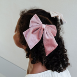 Mimi & Lula - Agnes Oversize Bows Pink & Cream