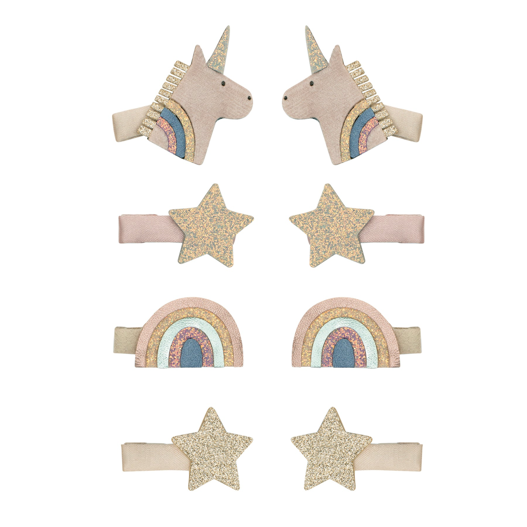 Mimi & Lula - Celeste Unicorn Mini Clips