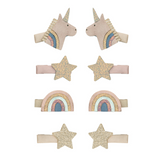 Mimi & Lula - Celeste Unicorn Mini Clips