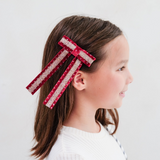 Mimi & Lula - Circus Bow Burgundy