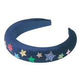 Mimi & Lula - Constellation Velvet Padded Alice Band