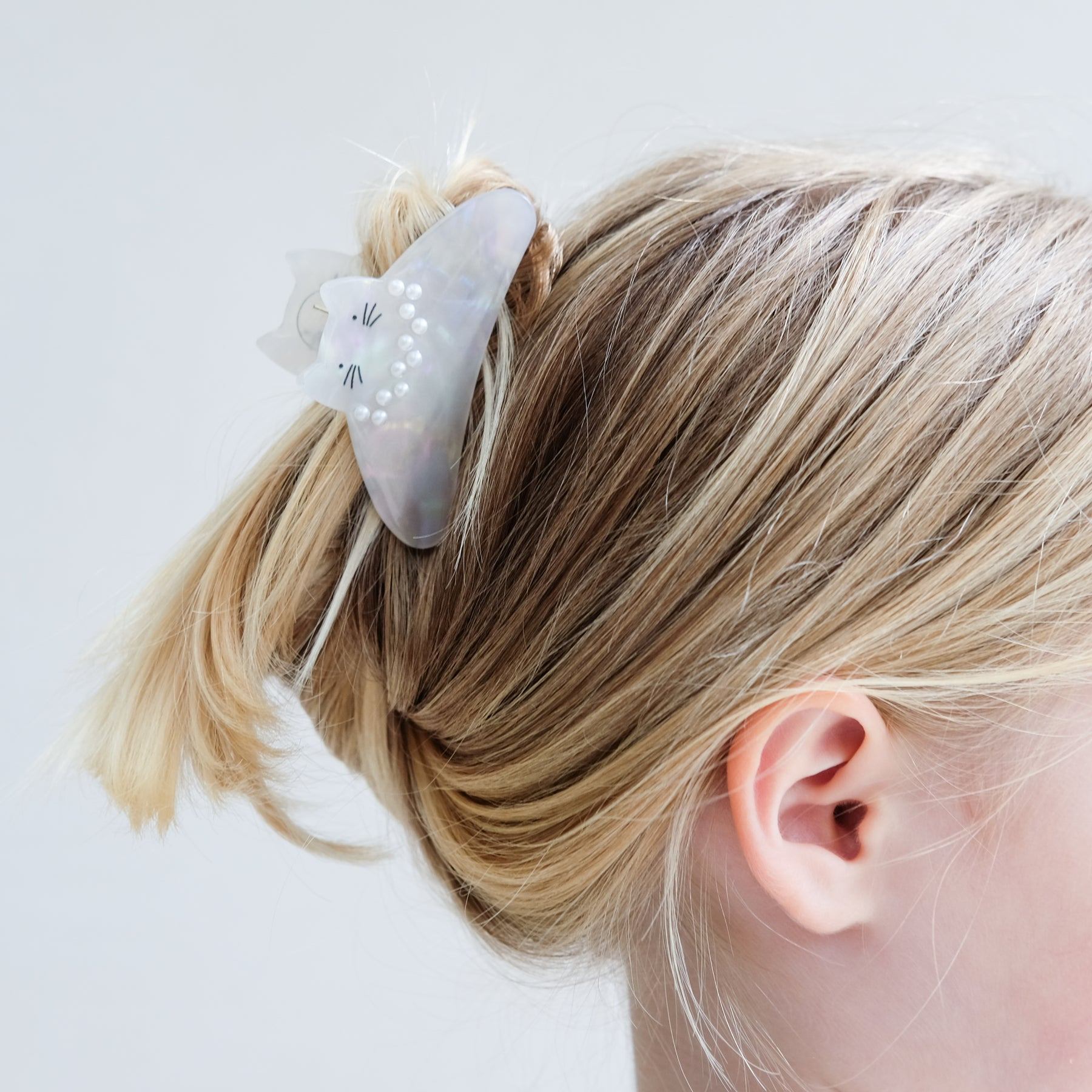 Mimi & Lula - Pearly Kitty Cat Claw Clip