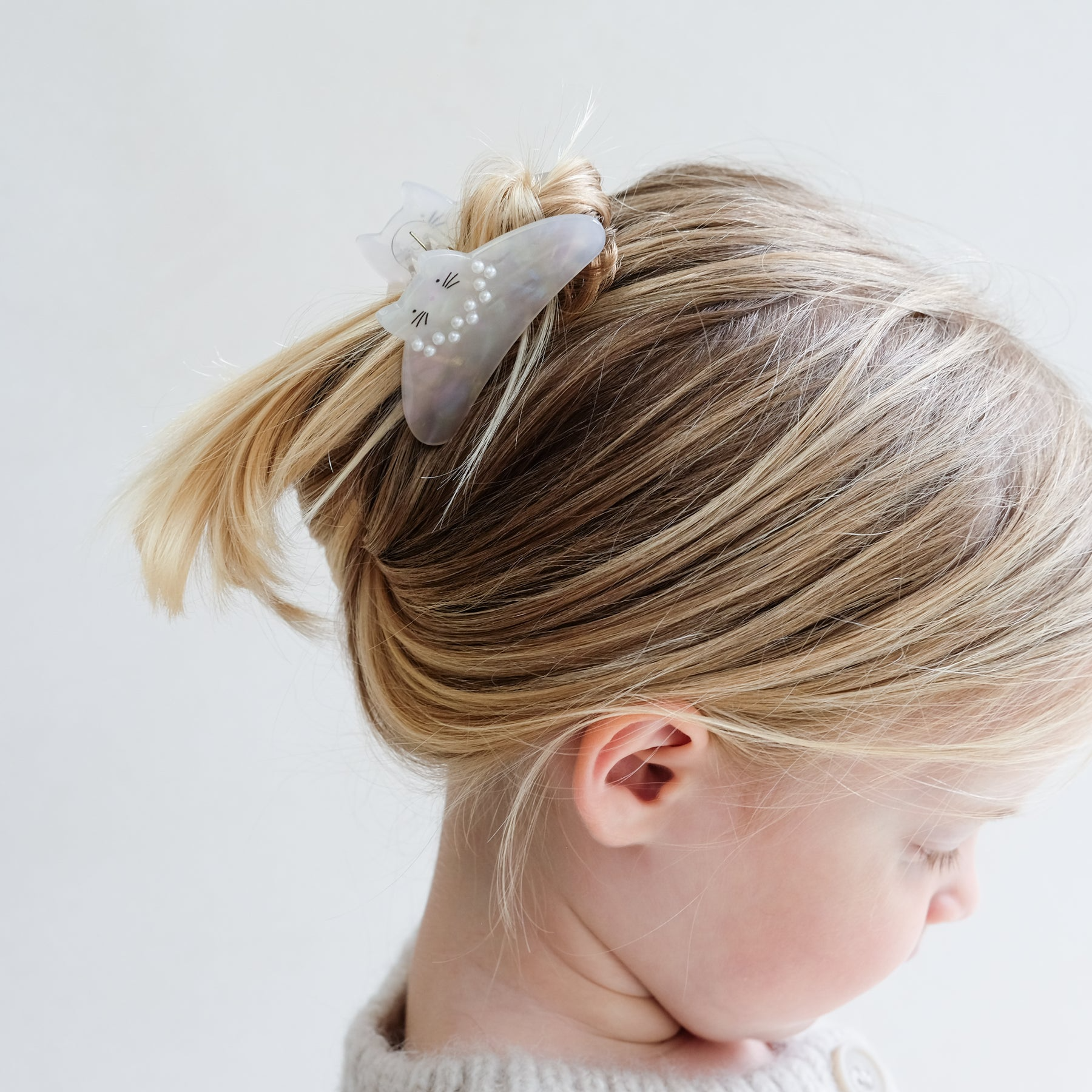 Mimi & Lula - Pearly Kitty Cat Claw Clip