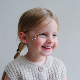 Mimi & Lula - Pink Gem & Pearl Stick On Earrings