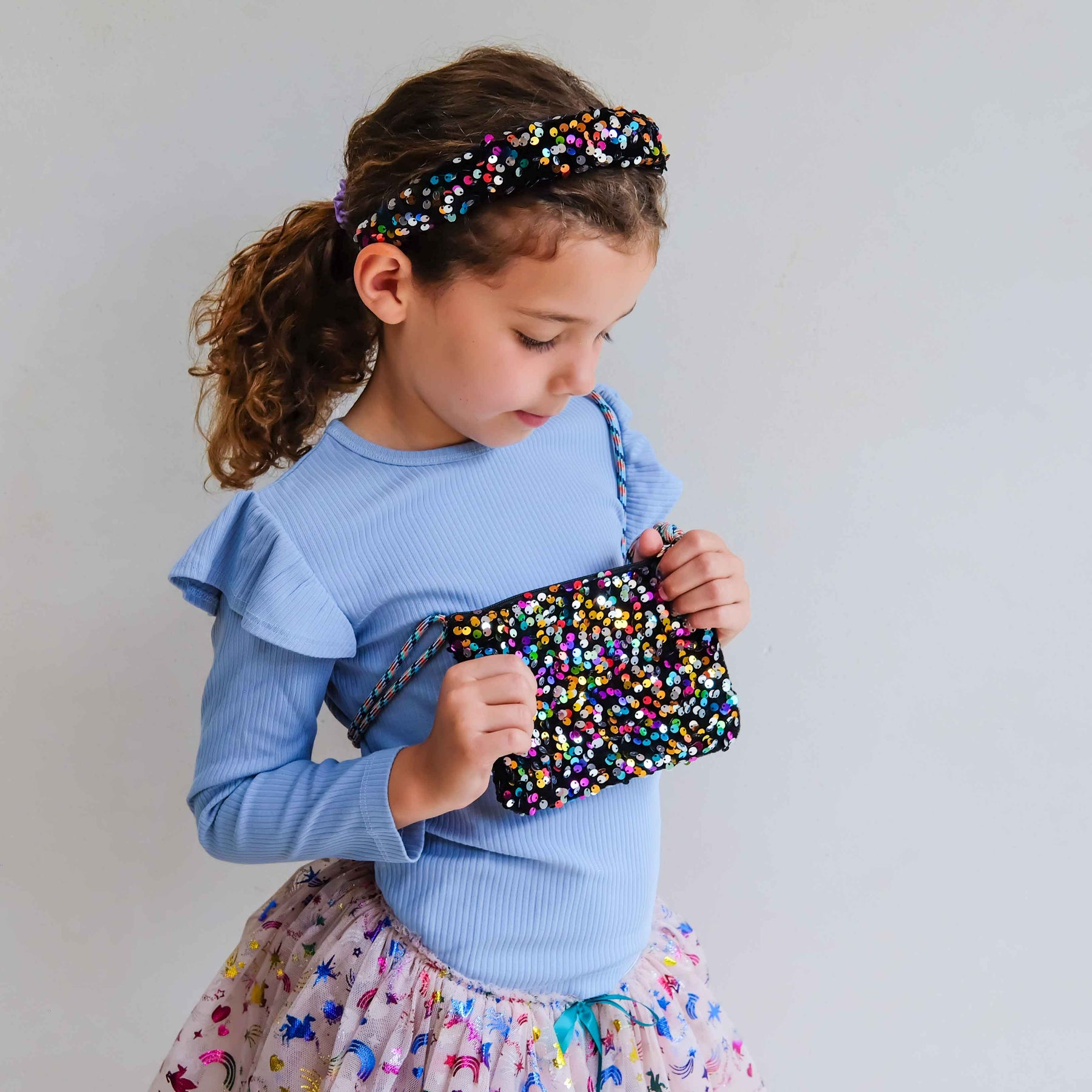 Mimi & Lula - Dazzle Sequin Headband Multi
