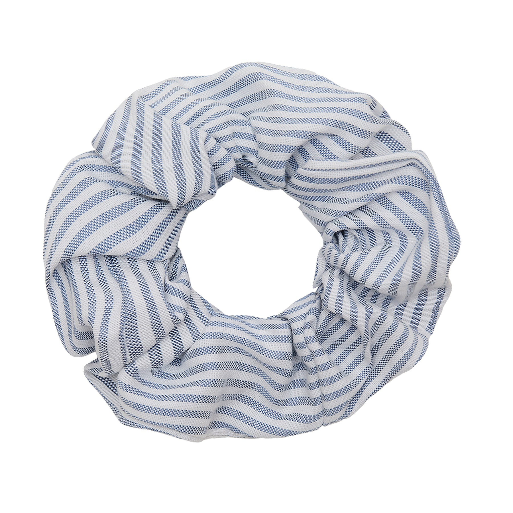 Mimi & Lula - Striped Blue Oversize Scrunchie