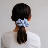 Mimi & Lula - Striped Blue Oversize Scrunchie