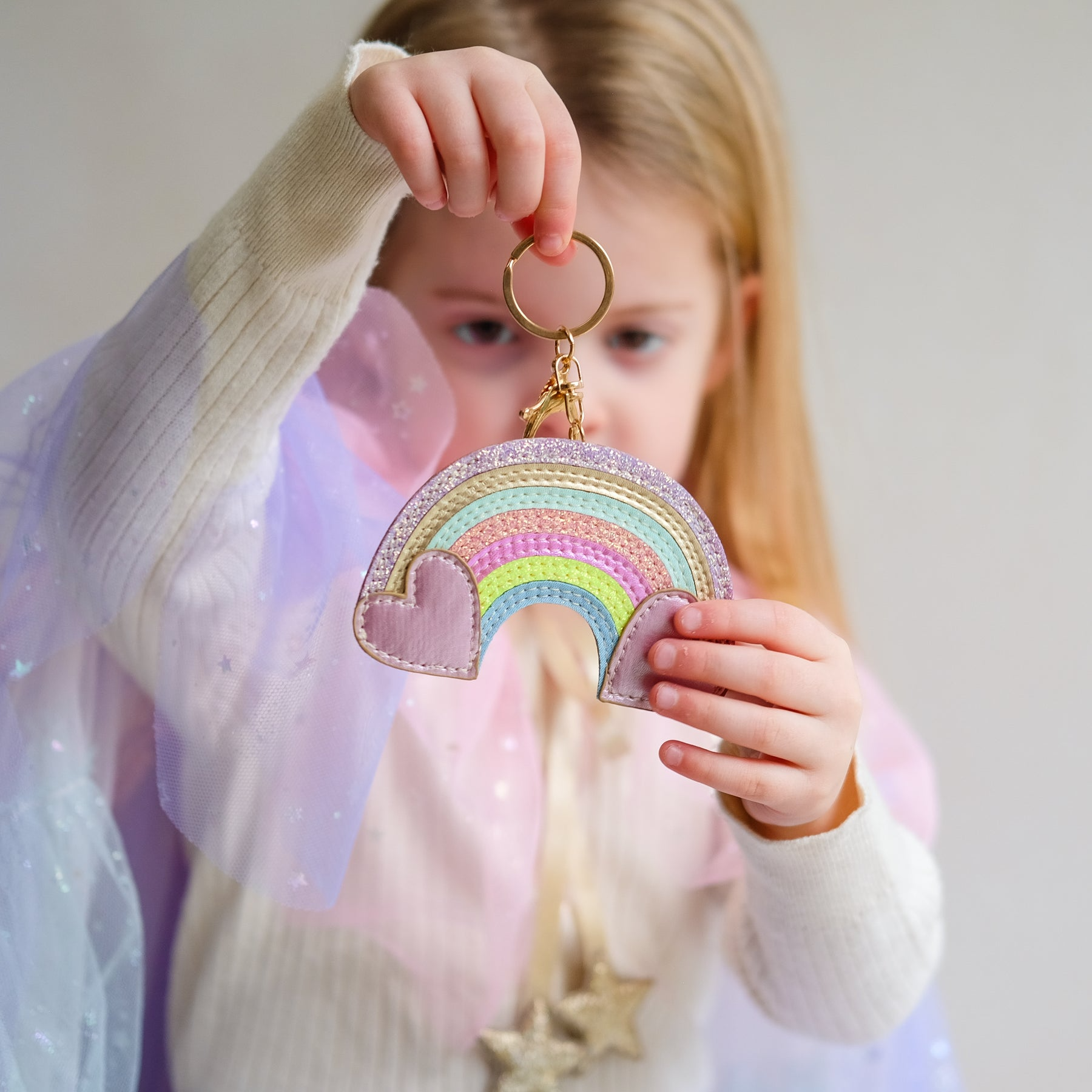 Mimi & Lula - Rainbow Keyring