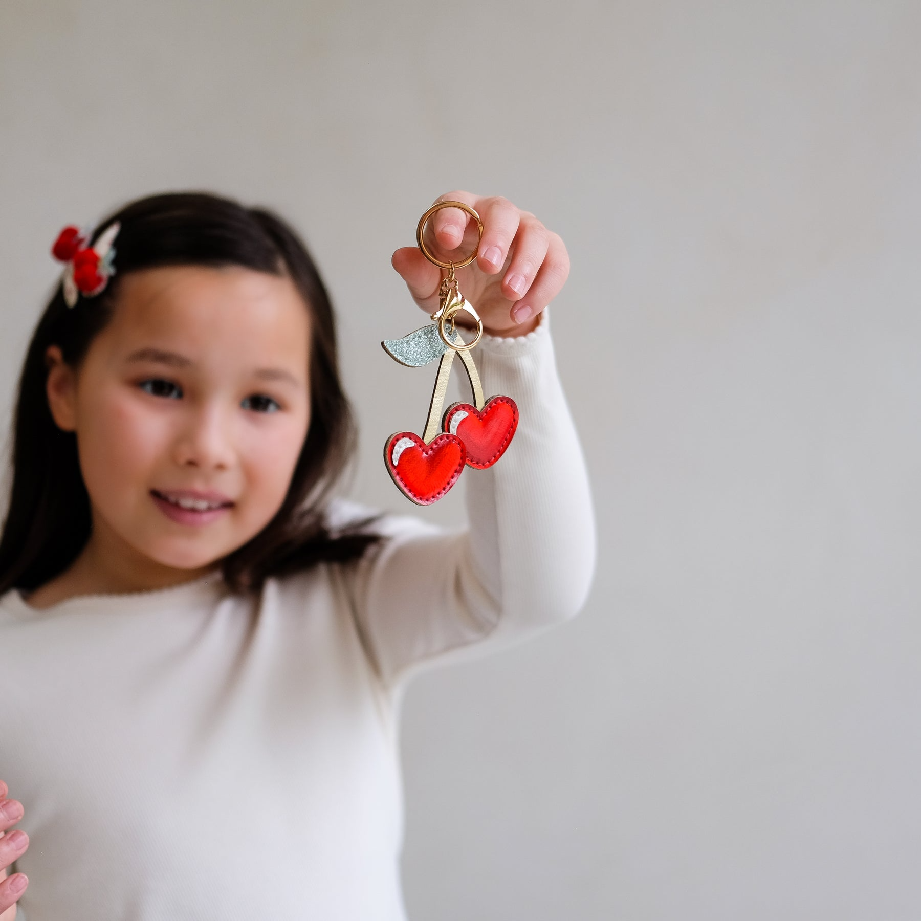 Mimi & Lula - Cherry Keyring
