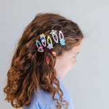 Mimi & Lula - Hearts Stars Mini Clips Bright Multi