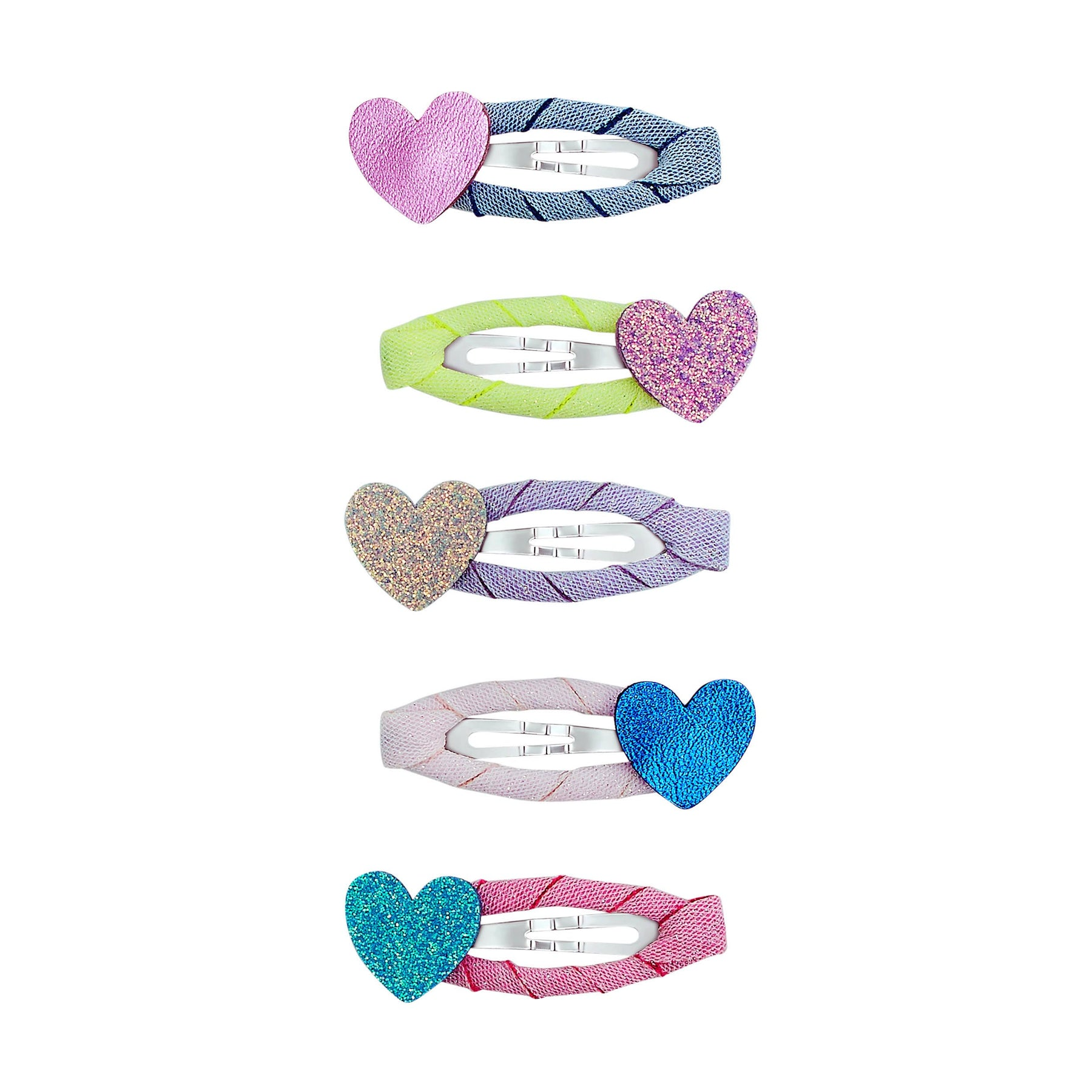 Mimi & Lula - Happy Hearts Mini Clips Bright Multi