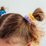Mimi & Lula - Bright Satin Scrunchies Bright Multi